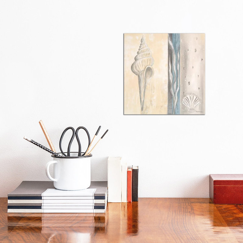Calming Sea I by Hakimipour-Ritter - Wrapped Canvas Painting, 30.48 cm H x 30.48 cm W