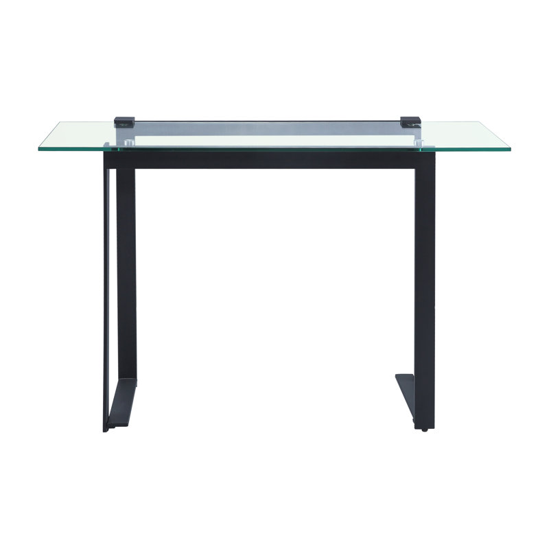 Walsham 110cm Glass Console Table