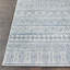 Tomas Chevron Rug Dark Blue/Grey Indoor/Outdoor Area Rug-2062884405