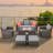 Wicker/Rattan 7 - Person Seating Group with Fire Pit Table-69505240