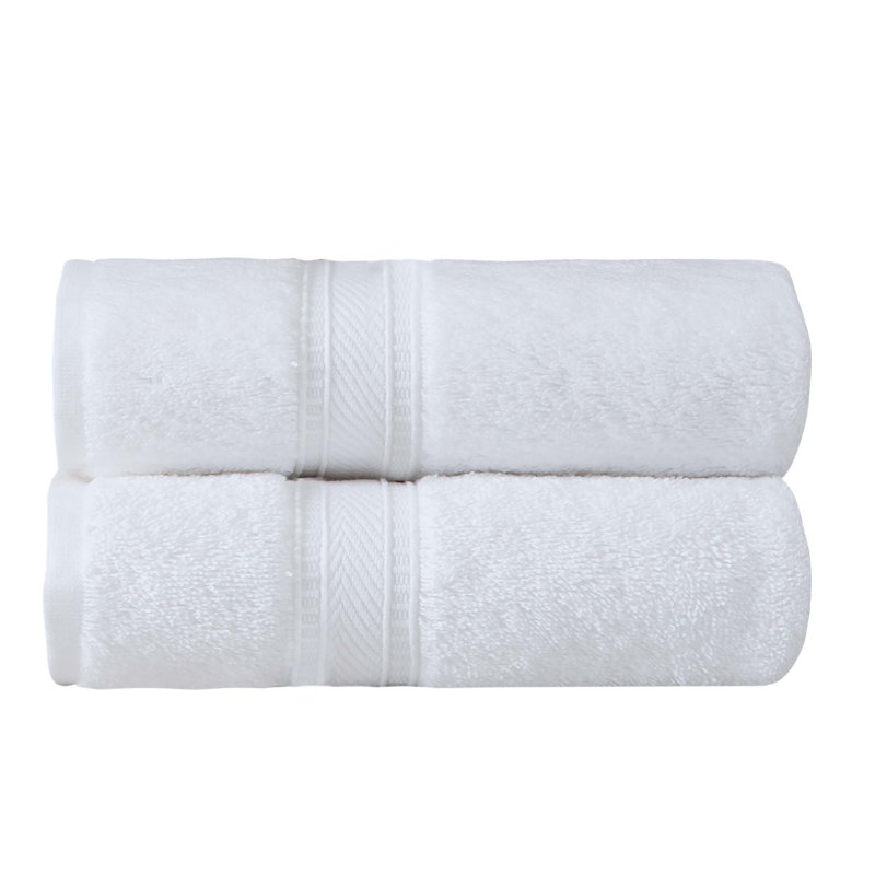 Dinis Turkish Cotton Hand Towel Set, White