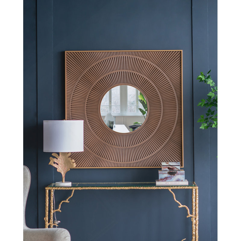 Miroir rond manufacturé
