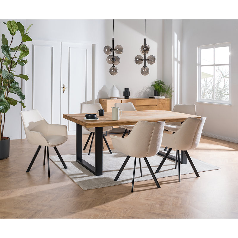 Romuald Dining Table, Width: 160 cm