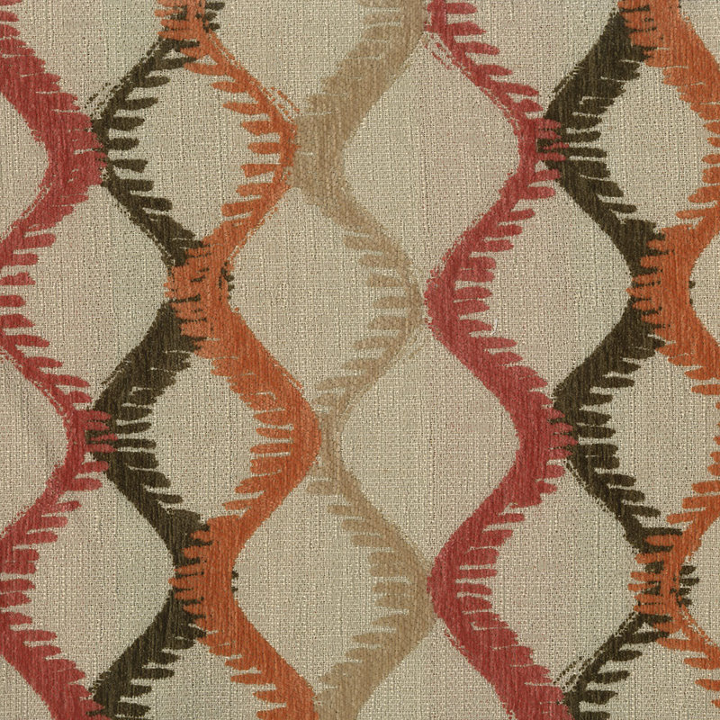Tissu Francis, Corail