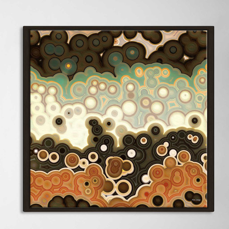 «The Staggering Question Ezekiel 37: 3 - Floater Frame», impression sur toile, H 27,5 po x l 27,5 po