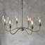 Hovey 6 - Light Candle Style Chandelier-91340290