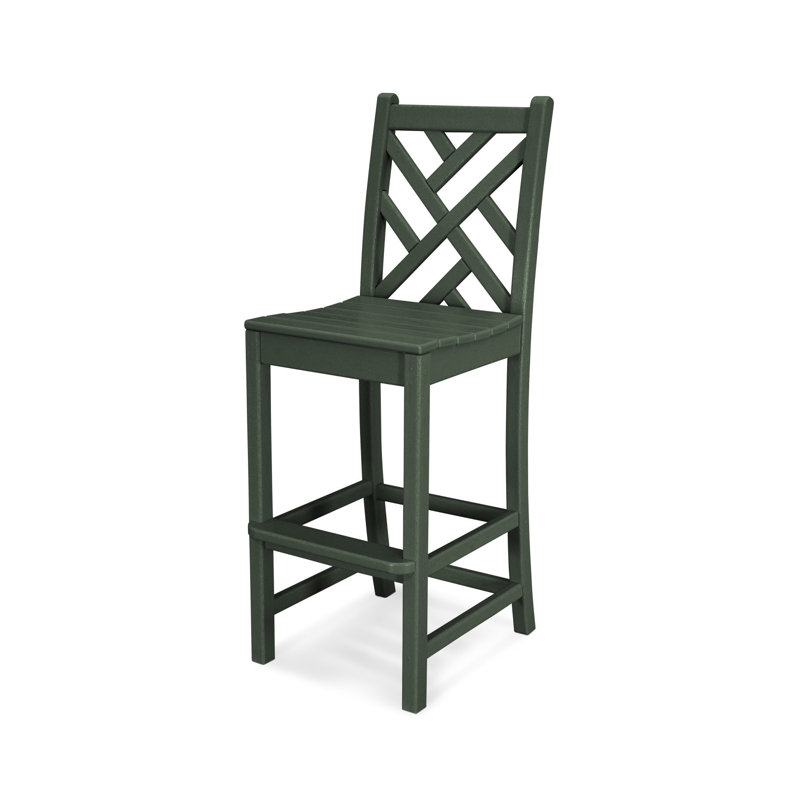 Chaise de bar Lakeside POLYWOOD Chippendale, Vert