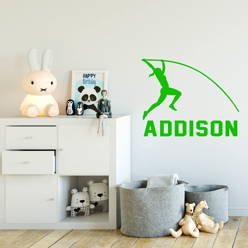 Adhésif mural, H 18 po x l 22,5 po, Vert