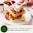 200 Piece Compostable Disposable Flatware Silverware Set- 50 Settings