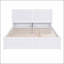 Lit plateforme durable en bois de pin massif avec tablettes coulissantes et lit gigogne pour une organisation polyvalente dans la chambre à coucher-1480035395