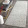Bethlyn Chevron Ivory/Charcoal Area Rug