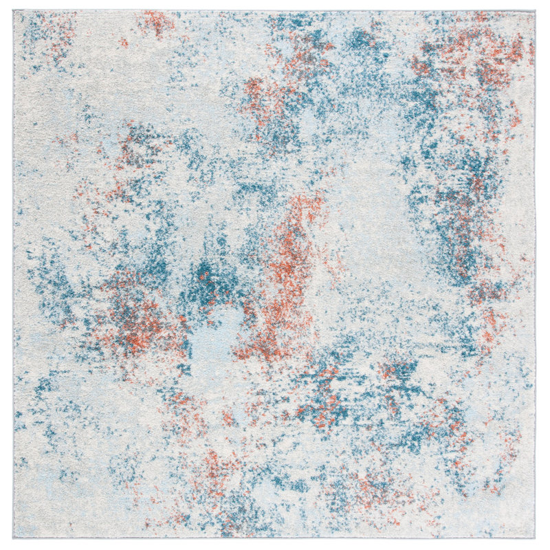 Diaz Performance Rug, Square 6'7"