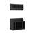 Shoe Storage Bench With Wall Mounted Coat Rack For Hallway-785772142
