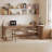 Brown Rectangular Solid Wood desks-107394708-107394705