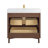 Mumbai 36" Single Sink Bath Vanity in Aged with White Grain Composite Stone Top-2138261974-2138261973-2138261976
