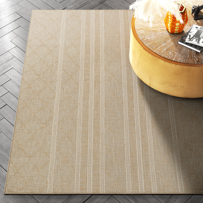 Serrano Southwestern Indoor / Outdoor Rug, Rectangle 5'3" x 7'