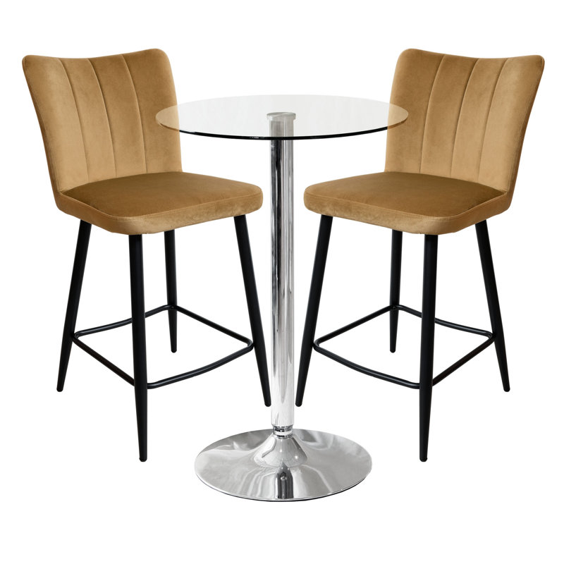 60cm Bar Set, Bronze