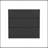 Dresser Maldus, Three Drawers, Black Wengue Finish-670570851