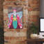 «Epic Graffiti» «Mystical Woman 1» par Farida Zaman, art mural sur toile, 12 po x 18 po-1006825792