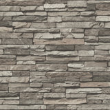 Bricks and More Collection Chic Stonewall Effect Wallpaper Roll