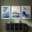 ABSTRACT Series CDV - Impression sur mesure encadrée de qualité supérieure - 3 pièces-963431600-963431607