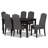 6 - Person Four Leg Dining Set-657537749