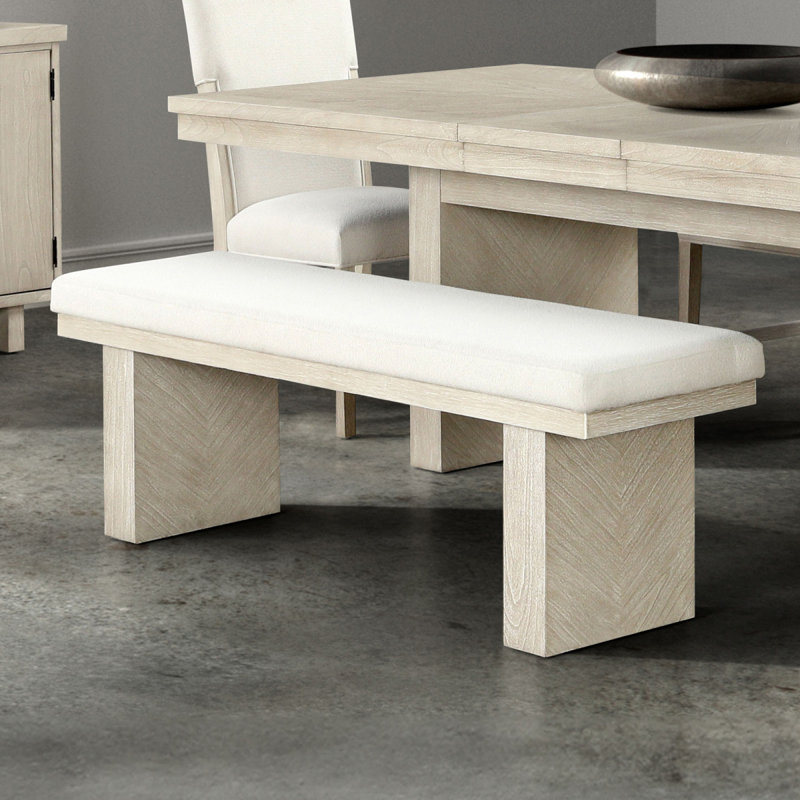 Finition naturelle en queue d'aronde anglaise avec base de socle 1 pièce Modern Farmhouse Design