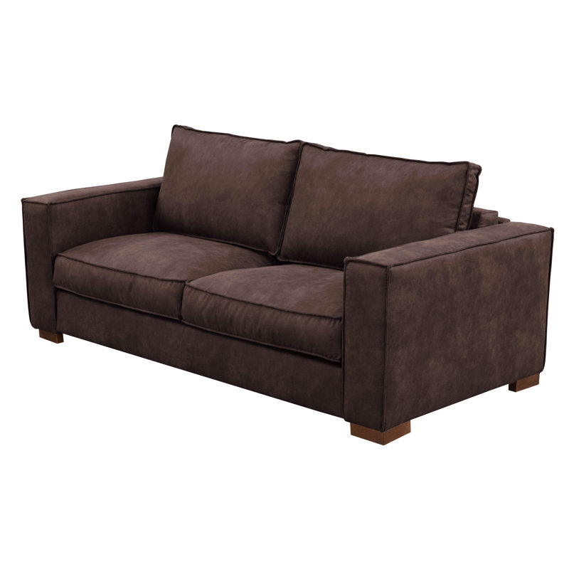 Maximina 2 Seater Sofa Bed, Brown