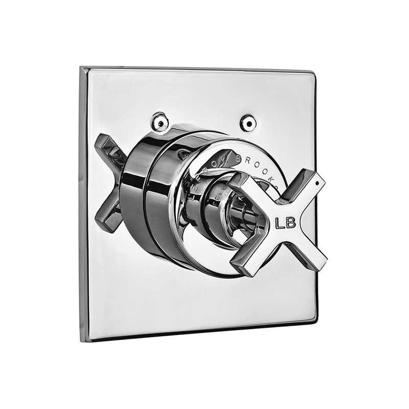 Robinet de baignoire et douche Fleetwood, Nickel argenté
