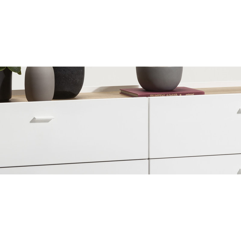 Passacoer 139.5 cm W Chest of 8 Drawers