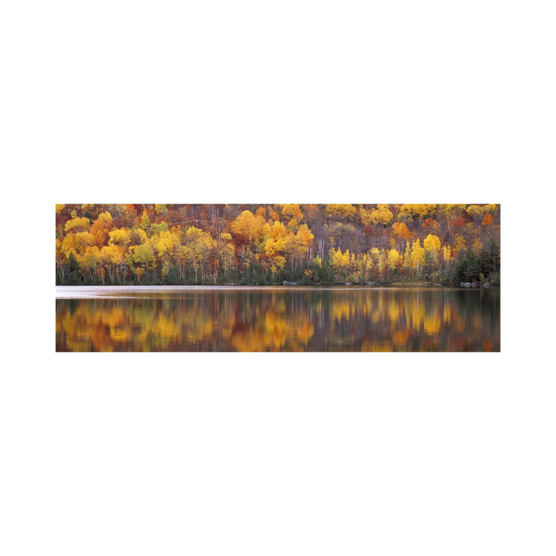 Laurentide Quebec Canada - Wrapped Canvas Panoramic Print, 121.92 cm H x 40.64 cm W x 1.91 cm D