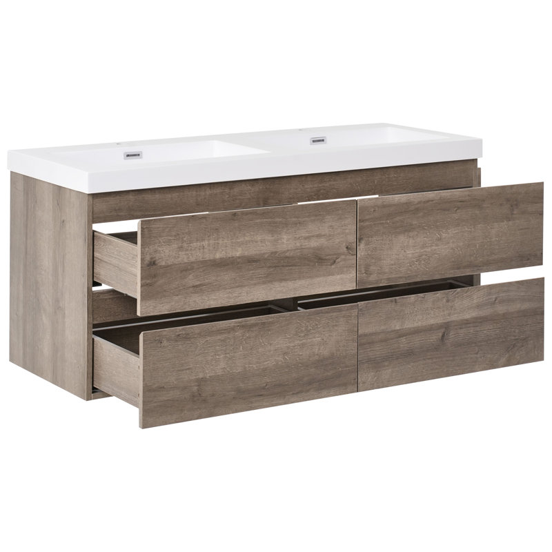 120mm Double Bathroom Vanity with Basin