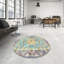 Tapis oriental bleu / jaune / rouge-1560089617
