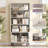 71" Tall Bookshelf With Storage Cabinet-800761288