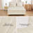 Andency Bed in a Bag King Beige- 7 Pieces King Size Comforter Set Bedding Comforter Sets, Tufted Lightweight Fluffy Bed Set with Comforter, Sheets, Pillowcases & Shams for All Season-124621826-124621818