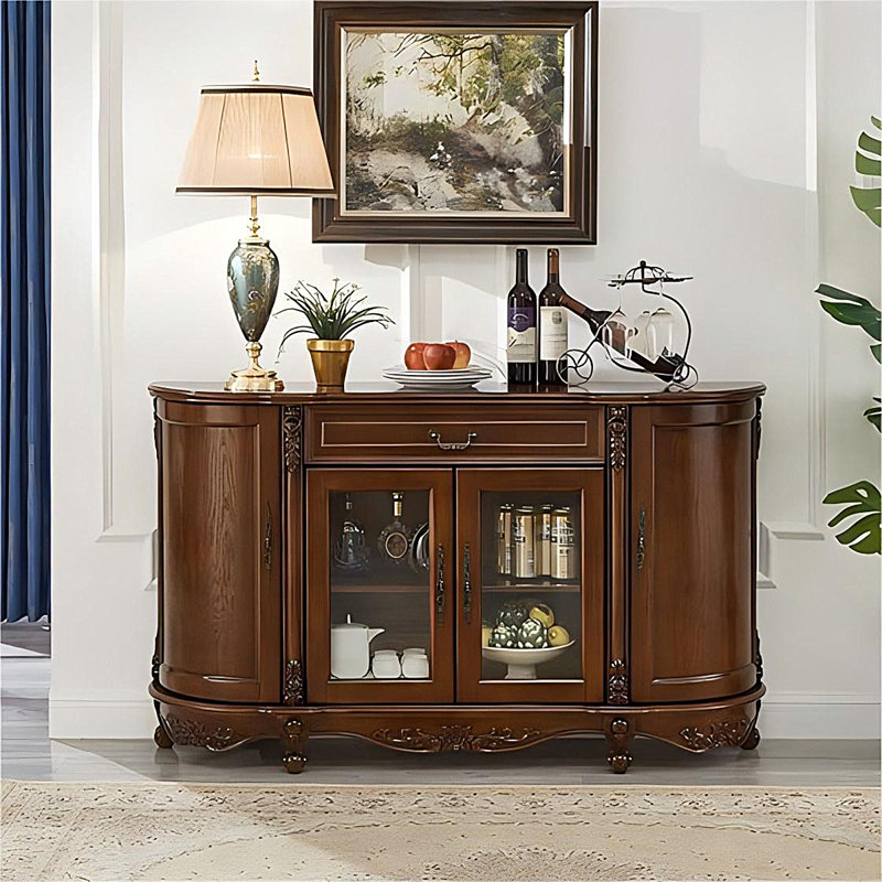 Armoire de salle à manger 51,18 po, H 25,04 po x l 51,18 po x P 13,78 po