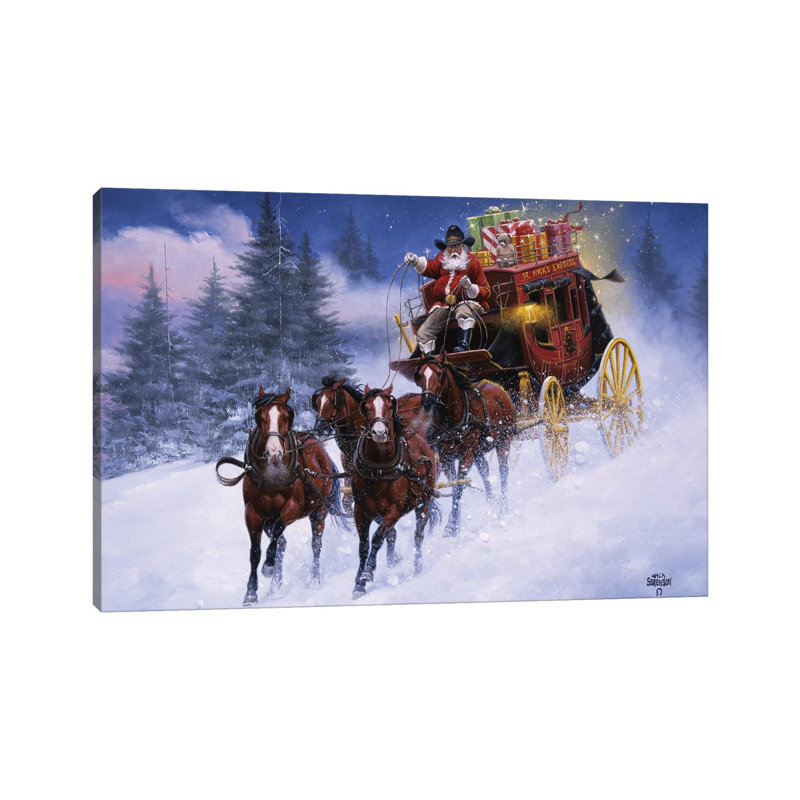 Nicks Express by Jack Sorenson - Wrapped Canvas Print, 66.04 cm H x 45.72 cm W