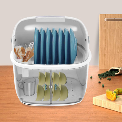 Plastic Two Tier Dish Rack