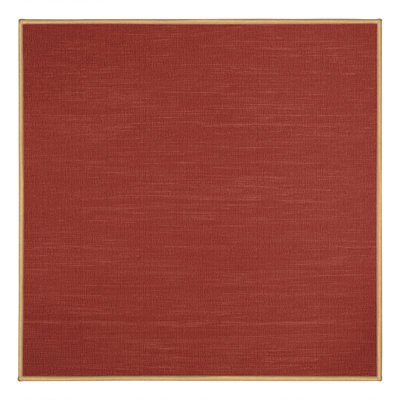 Tapis brun uni lavable à la machine