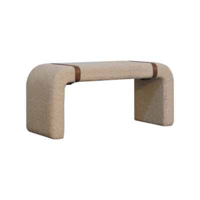 Banc en cuir Boucle