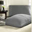 Ensembles de literie pour lit simple TG confortable et gris, style campagnard matelassé en coton
