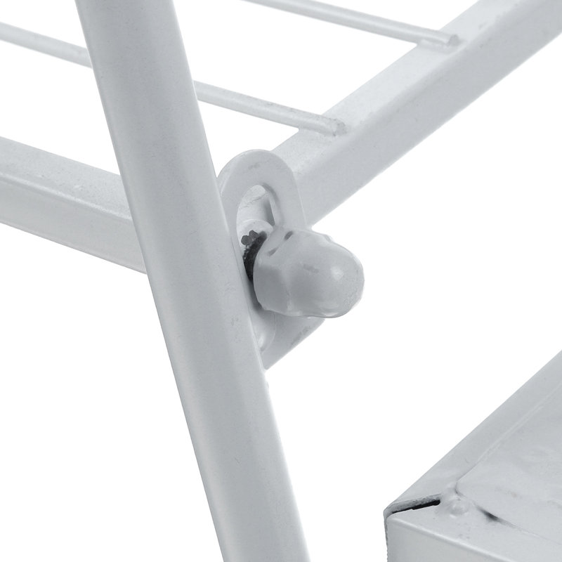 Metal Plant Stand, White