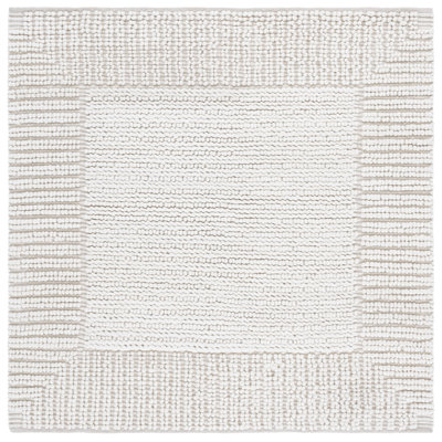 Natura 286 Flatweave Wool/Cotton Rug in Ivory