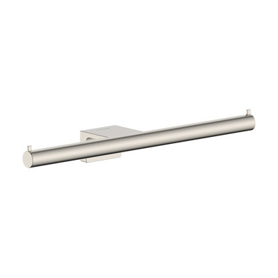 hansgrohe AddStoris S Double Toilet Paper Holder in Polished Nickel