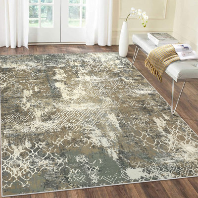 Tapis lavables modernes abstraits, tapis doux pour le salon et la chambre à coucher