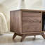 Esmée 48cm W Solid Wood Bedside Table
