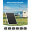 Chargeur de batterie de panneau solaire 25W 12V, mainteneur de chargeur de batterie solaire avec contrôleur MPPT intelligent et support de fixation réglable, étanche IP67 pour voiture, bateau, véhicule à moteur, remorque
