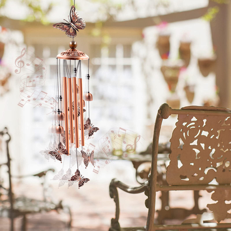 Delmis Metal Insects Wind Chime
