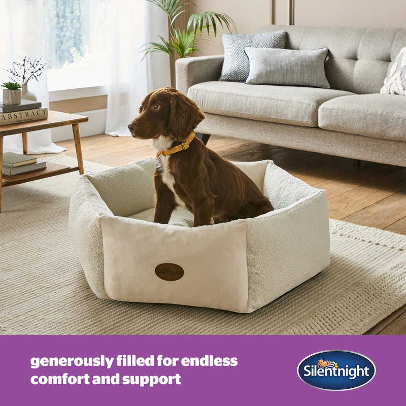 Silentnight Deep Sleep Donut Boucle Pet Bed, M 25 x 70 cm
