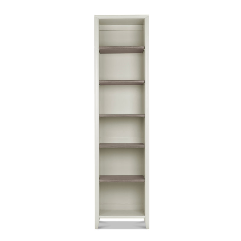 Izzie 199.9cm H Boat Bookcase, Grey